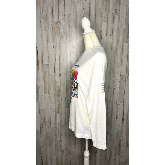 NWOT Baron Capital NYC 2023 Unisex Medium Seamless Long Sleeve Graphic T-Shirt - Picture 4 of 6